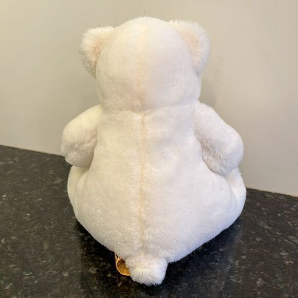 1991| 24K Polar Puff Bear 8”Plush | Vintage Stuffed Animal - Picture 3 of 8